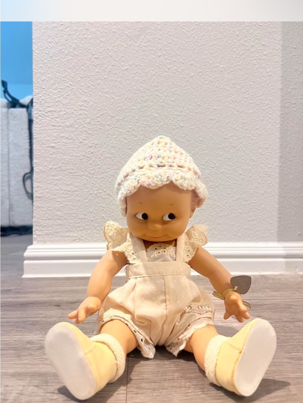 🧸 Vintage 1987 Cameo Collectibles Kewpie Doll • Original Outfit • Cottagecore